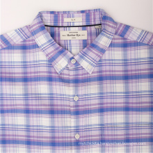 Woven Polyester Cotton Striped Print Office Formal Shirts